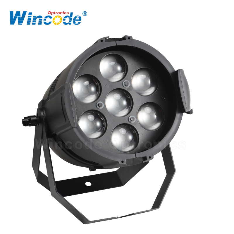 7×40W RGBW 4 in 1 LED Rush Zoom Par-licht 