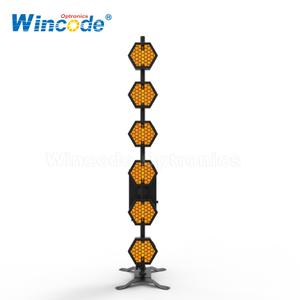 6 x 300 W halogeen retro-stijl podiumstroboscoop 